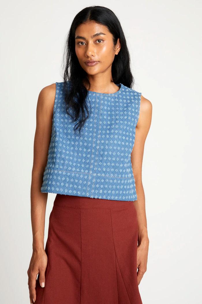 wild pony Top vaquero lunares