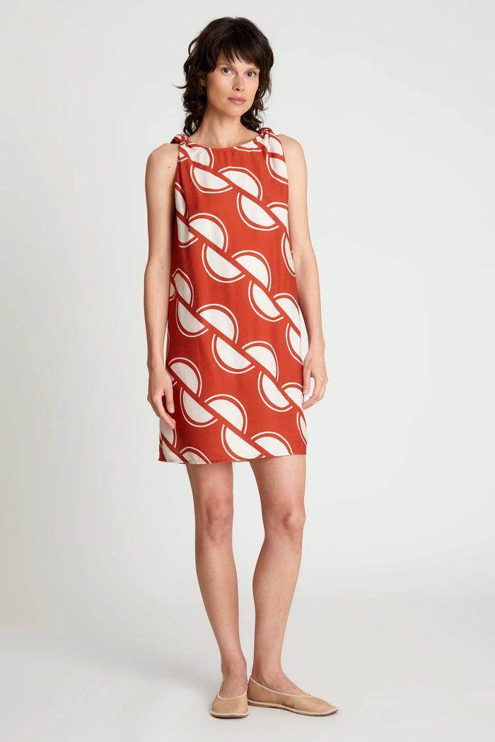 wild pony Vestido corto estampado geométrico Coco