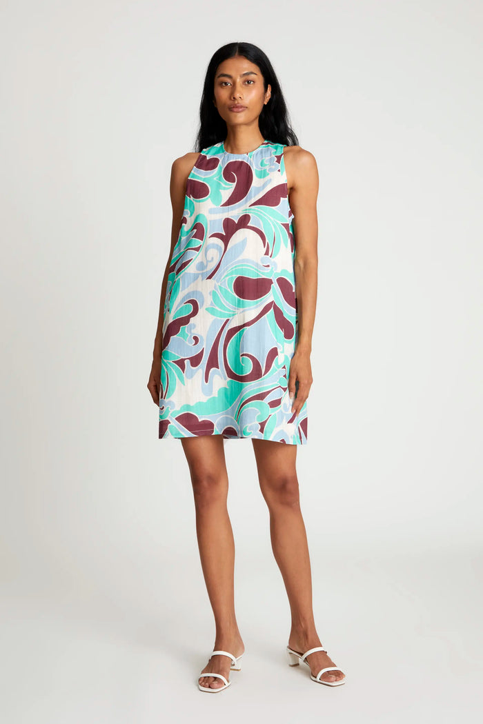Wild Pony Vestido Corto Estampado Yarrow
