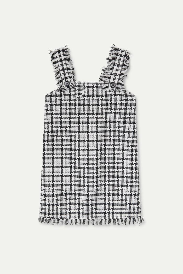 Wild Pony Vestido Corto Tweed Negro