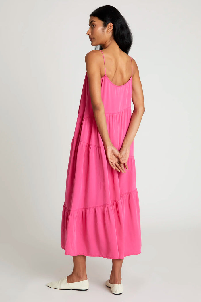 Wild Pony Vestido Largo Amplio Rosa