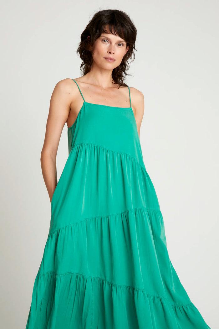 Wild Pony Vestido Largo Amplio Verde