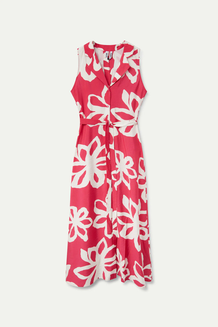 Wild Pony Vestido Largo Camisero Floral Gaura