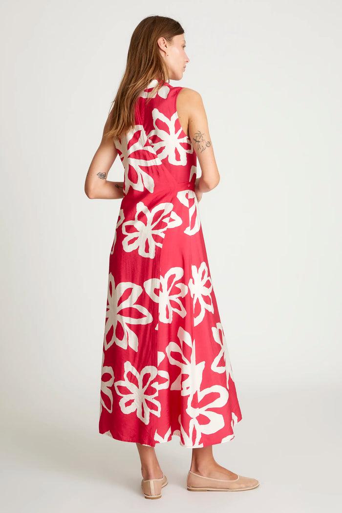 Wild Pony Vestido Largo Camisero Floral Gaura