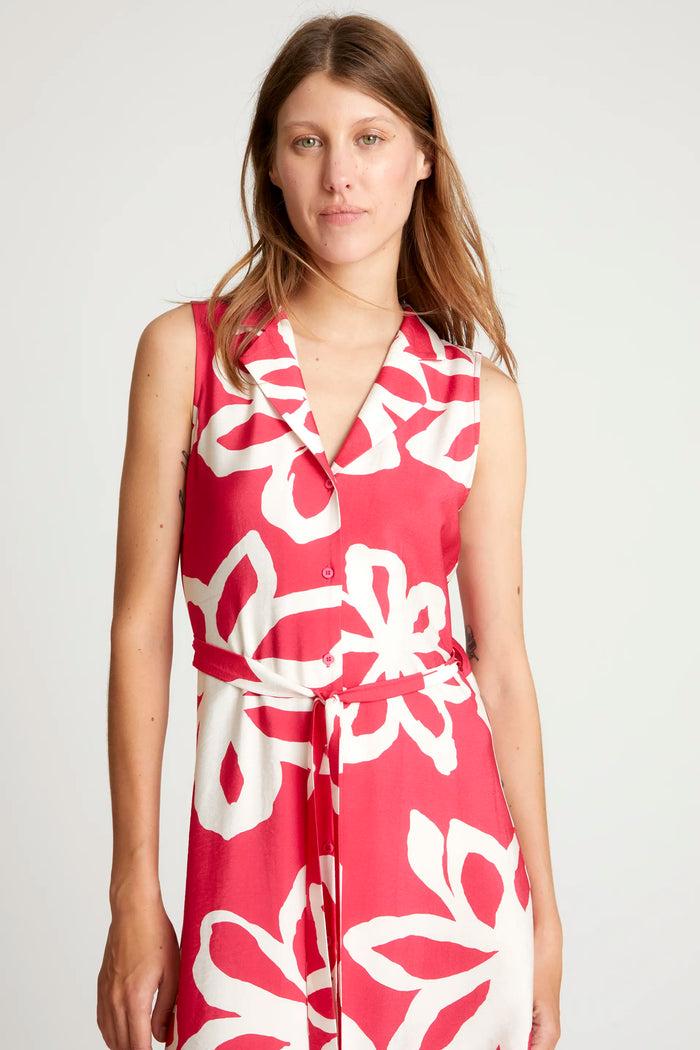 Wild Pony Vestido Largo Camisero Floral Gaura