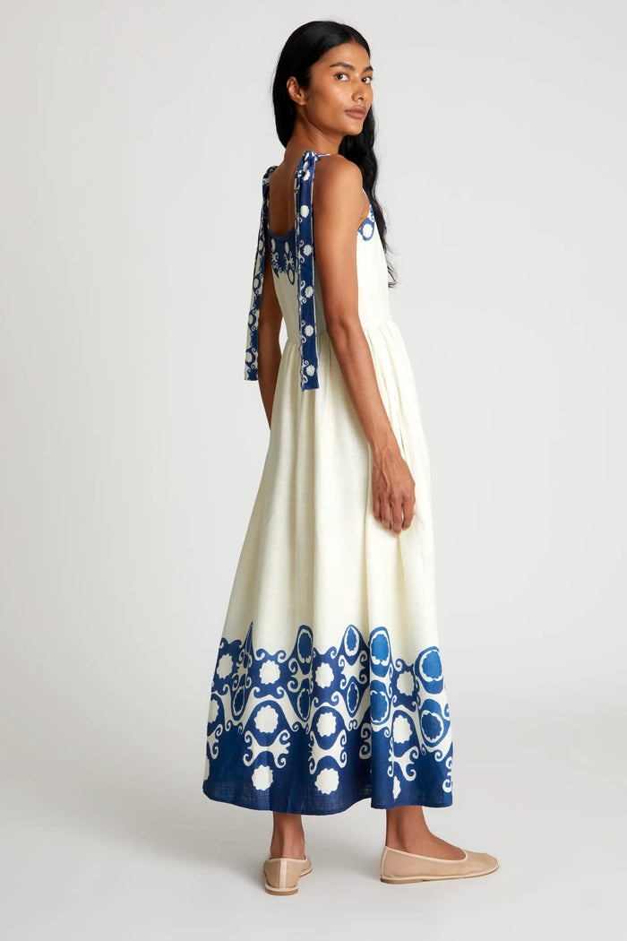 Wild Pony Vestido Largo Estampado Goa