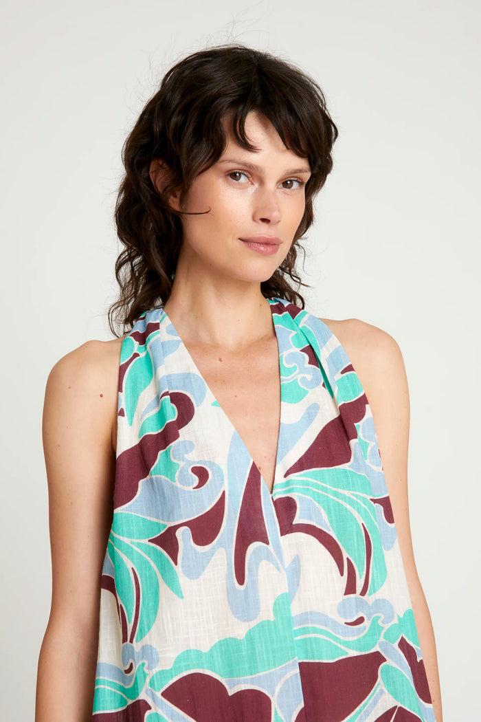 Wild Pony Vestido Largo Estampado Yarrow