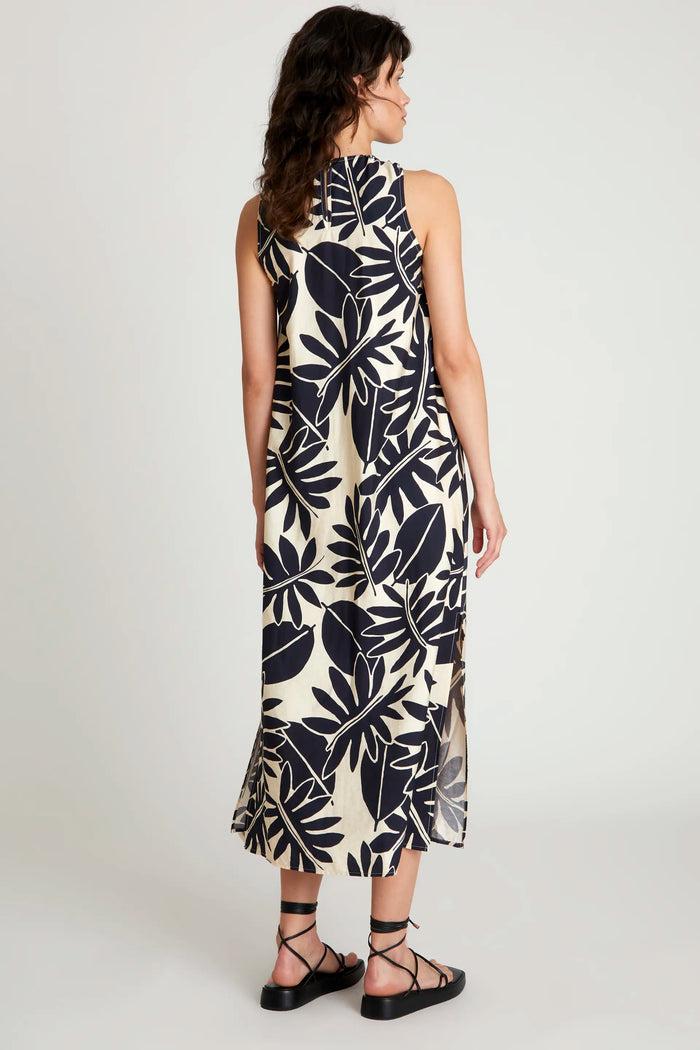 Wild Pony Vestido Largo Floral Filodendro