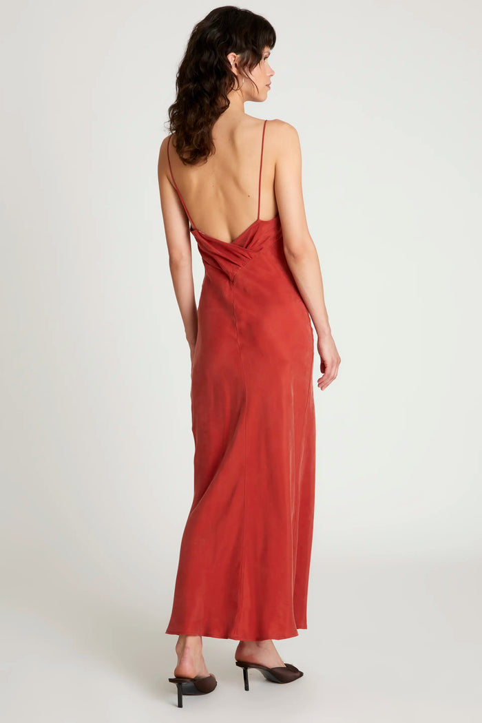 Wild Pony Vestido Largo Tirantes Marrón