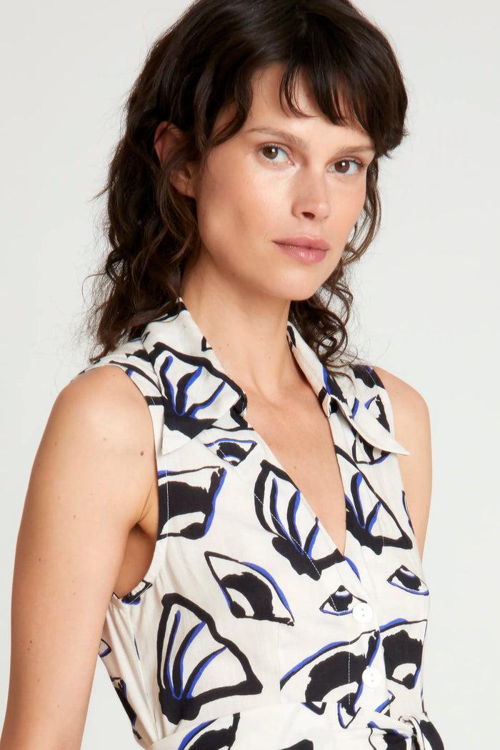 Wild Pony Vestido Midi Estampado Pearl