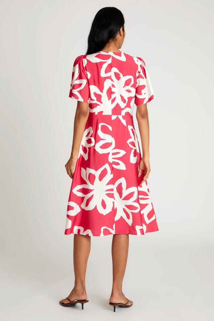 Wild Pony Vestido Midi Floral Gaura