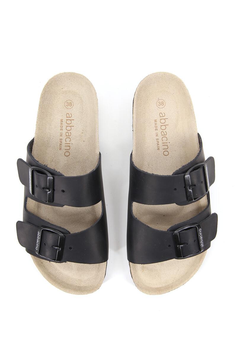 Women'secret Abbacino Sandalia De Piel Plana De Mujer