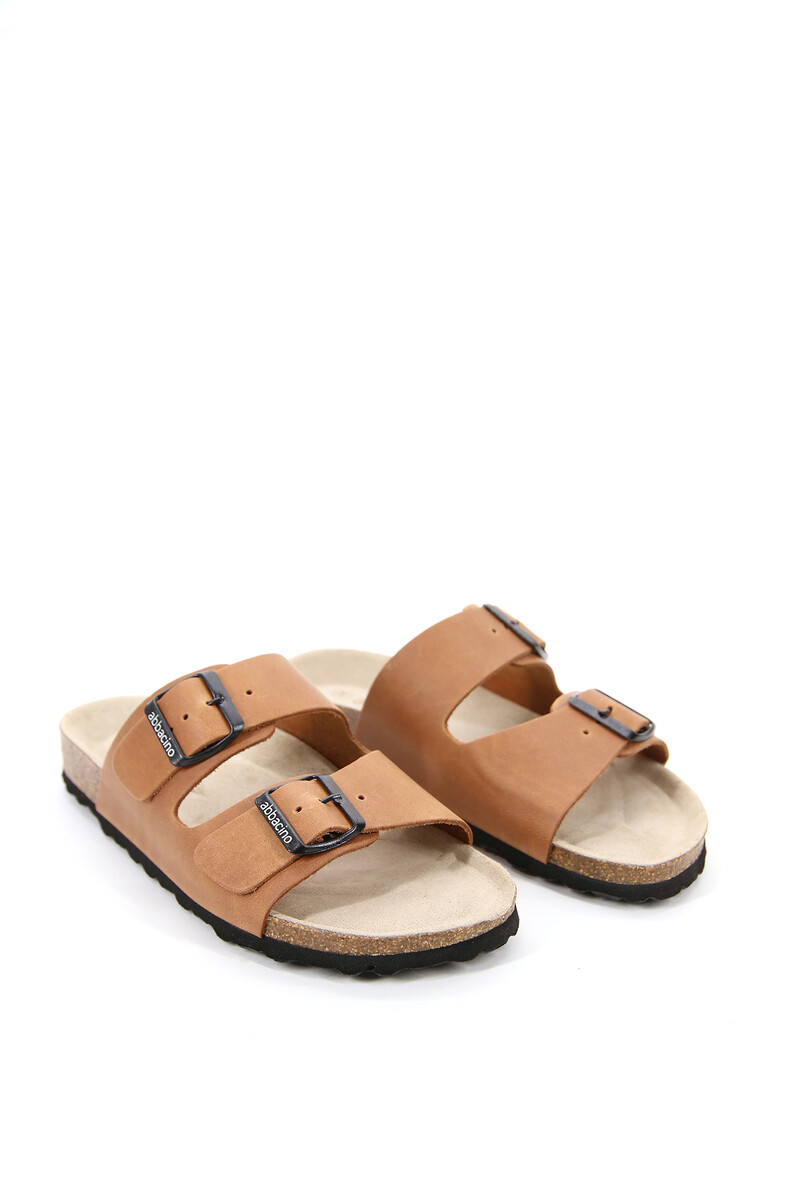 women'secret Abbacino Sandalia de Piel Plana de Mujer