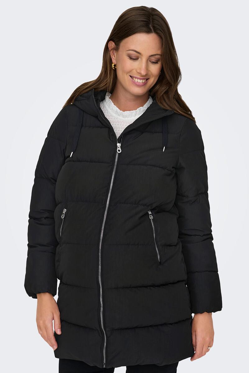 Women'secret Abrigo Acolchado Largo Con Capucha Premamá