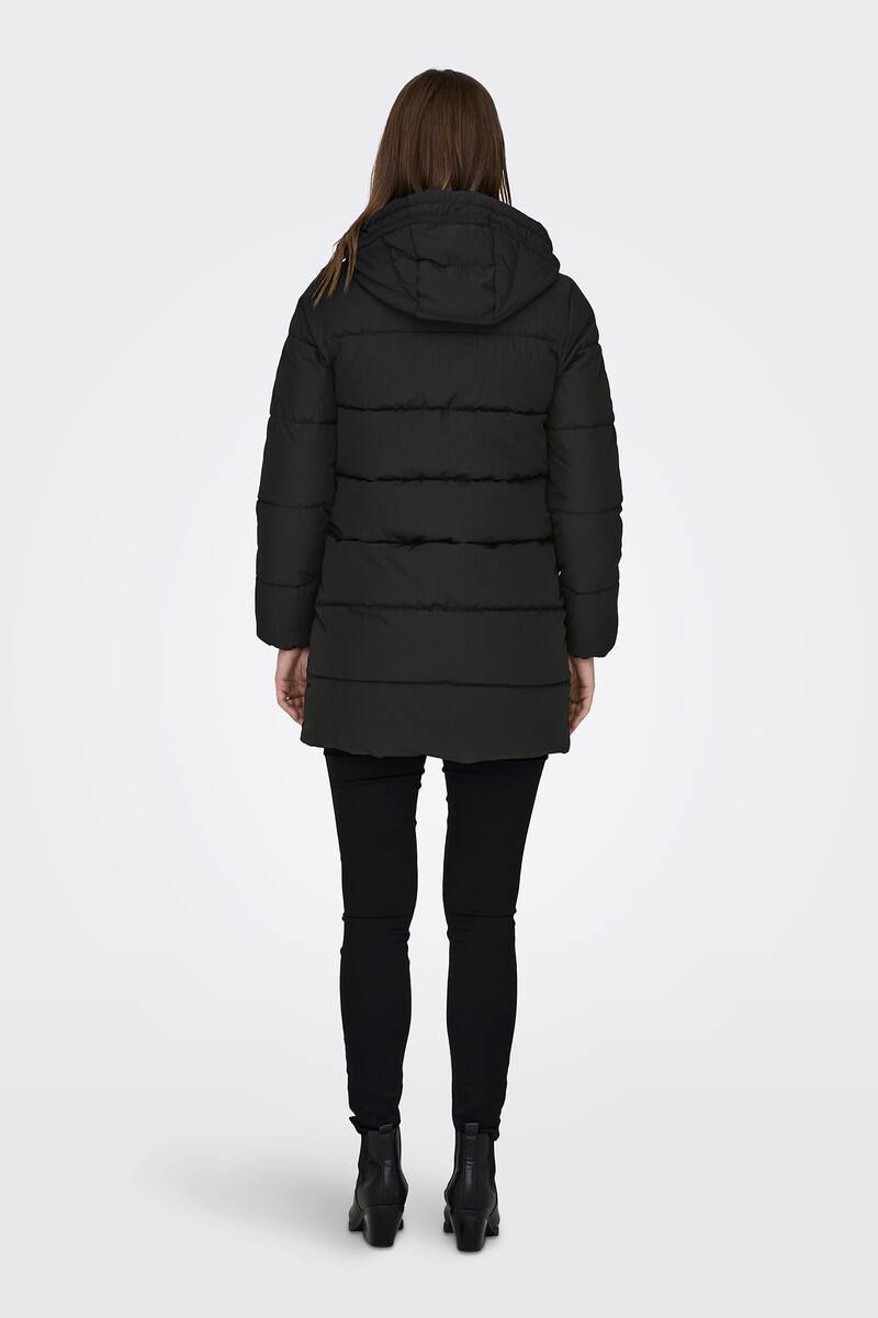 Women'secret Abrigo Acolchado Largo Con Capucha Premamá