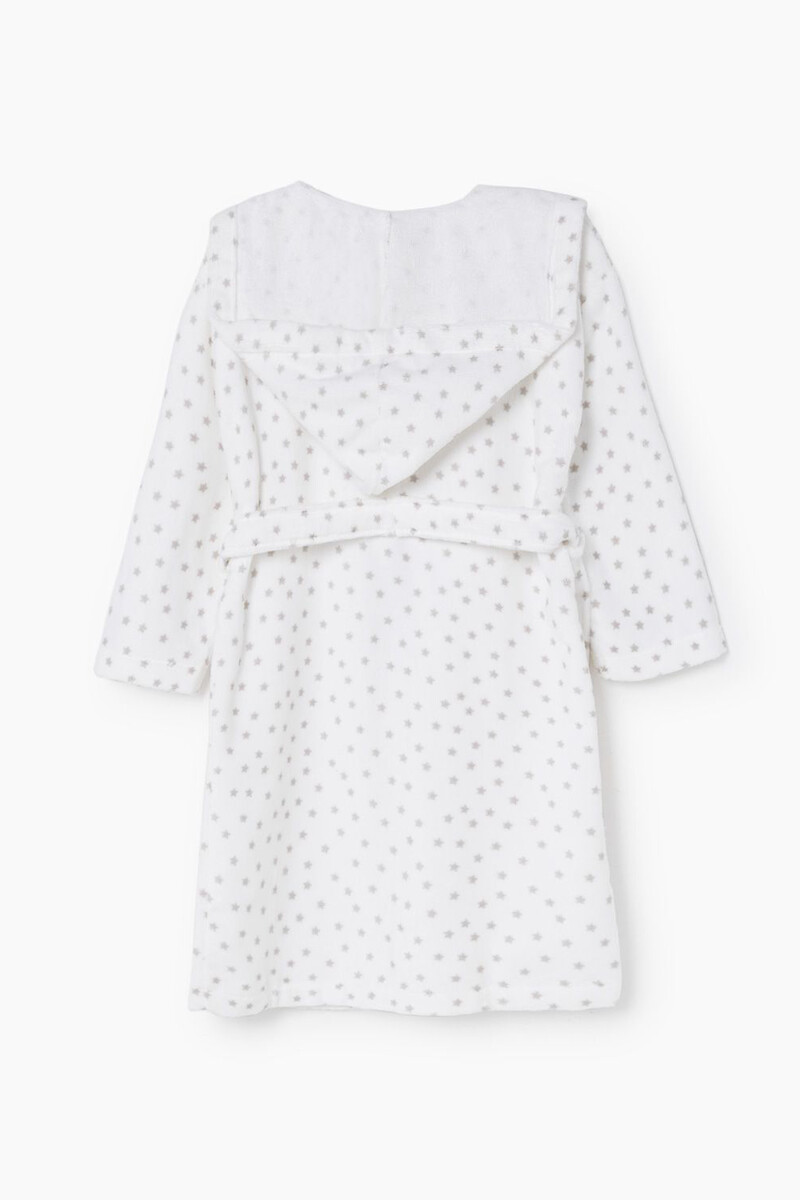 Women'secret Albornoz Niños Rizo 100% Algodón Estrellas