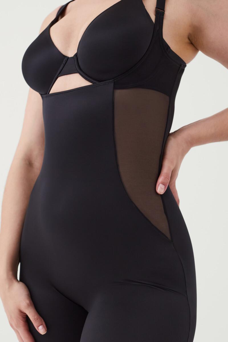 women'secret Body pantalón por debajo del pecho tul y satén Shaping satin