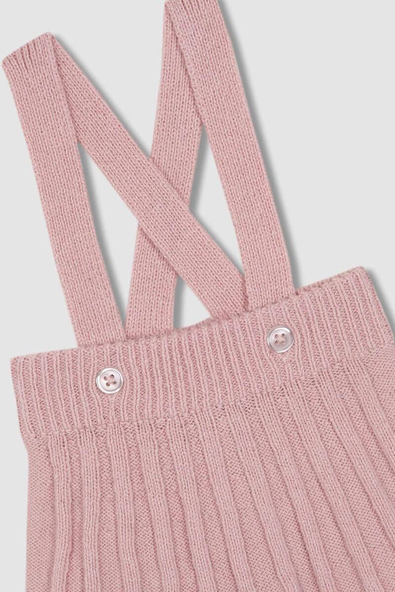 Women'secret Bombacho De Punto Con Volantes Alrededor Muslo Rosa