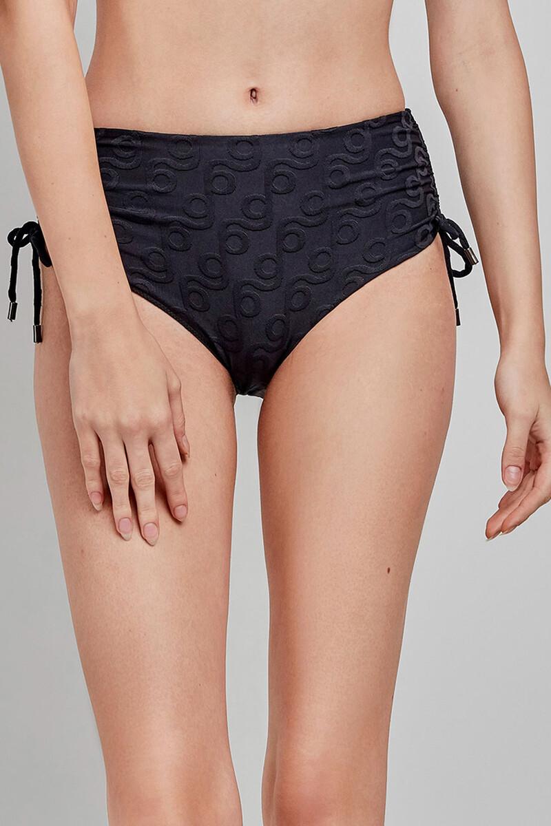 Women'secret Braga Bikini Alta Print Geométrico Negro
