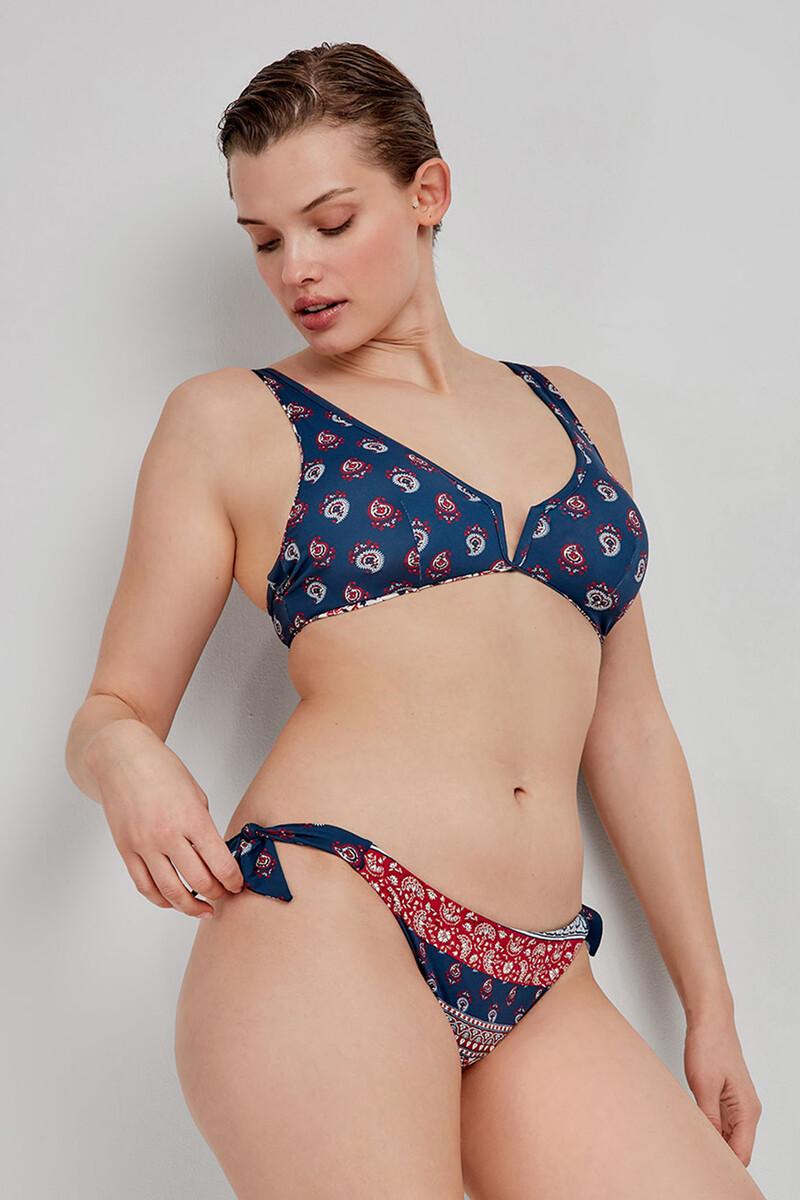 Women'secret Braga Bikini Clásica Reversible Estampada