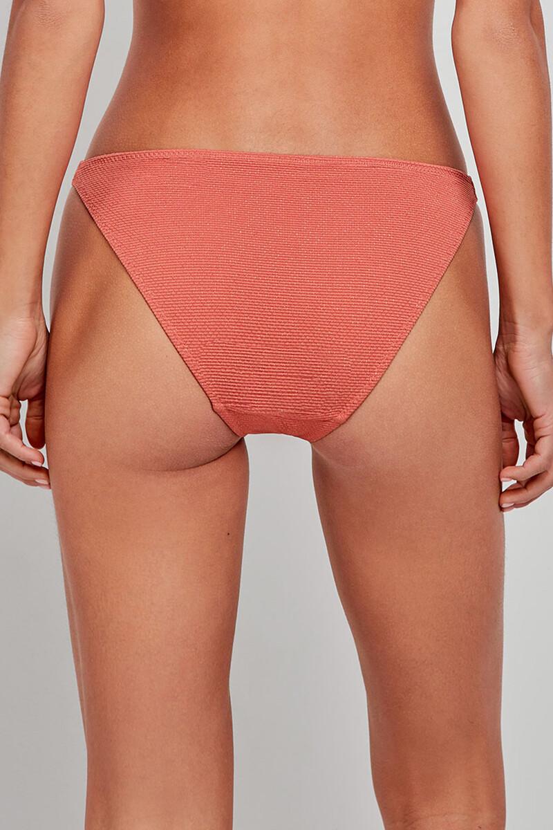 Women'secret Braga Bikini Clásica Tejido Piqué Naranja