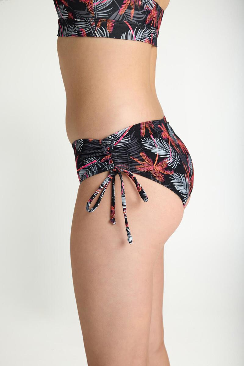 Women'secret Braga Bikini Menstrual Adolescente Lazos Jungle Palm Black