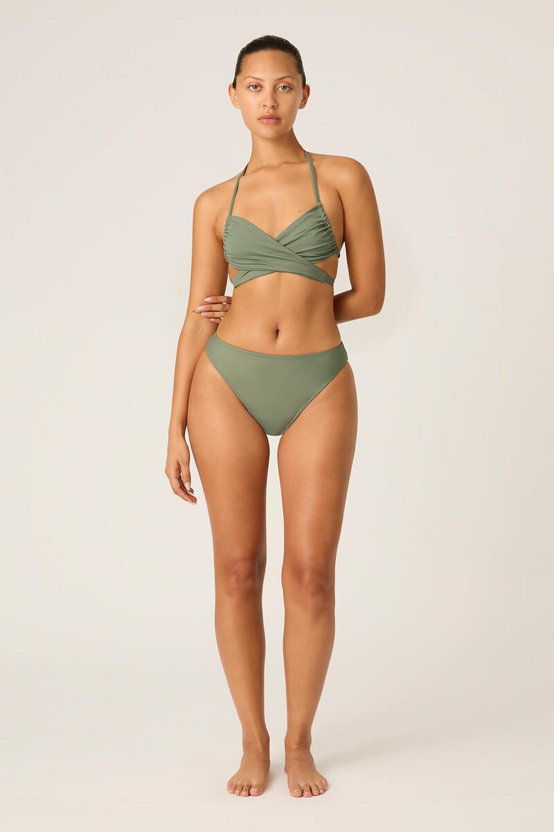 women'secret Braga Bikini menstrual brasileño cintura alta negro