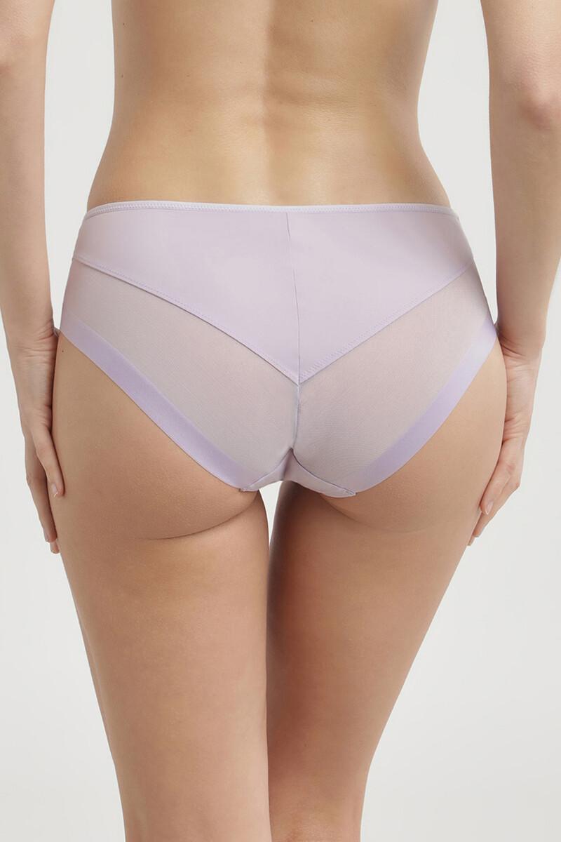 Women'secret Braga Clásica De Suave Microfibra Y Detalles En Malla