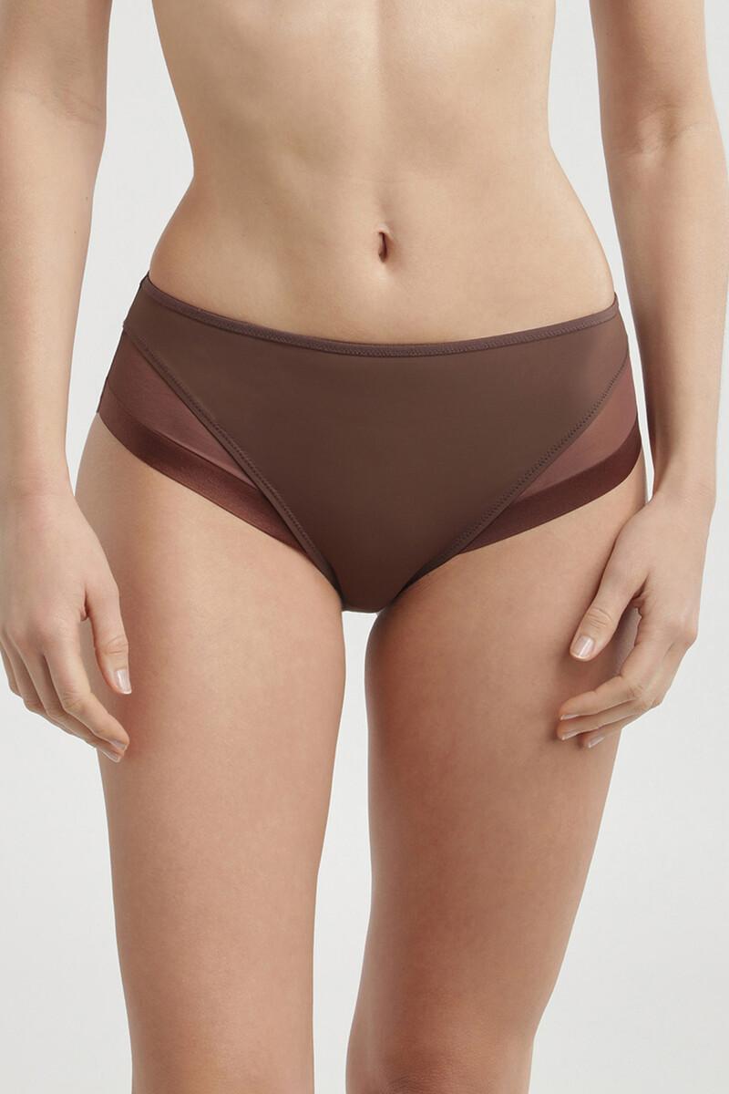 Women'secret Braga Clásica De Suave Microfibra Y Detalles En Malla