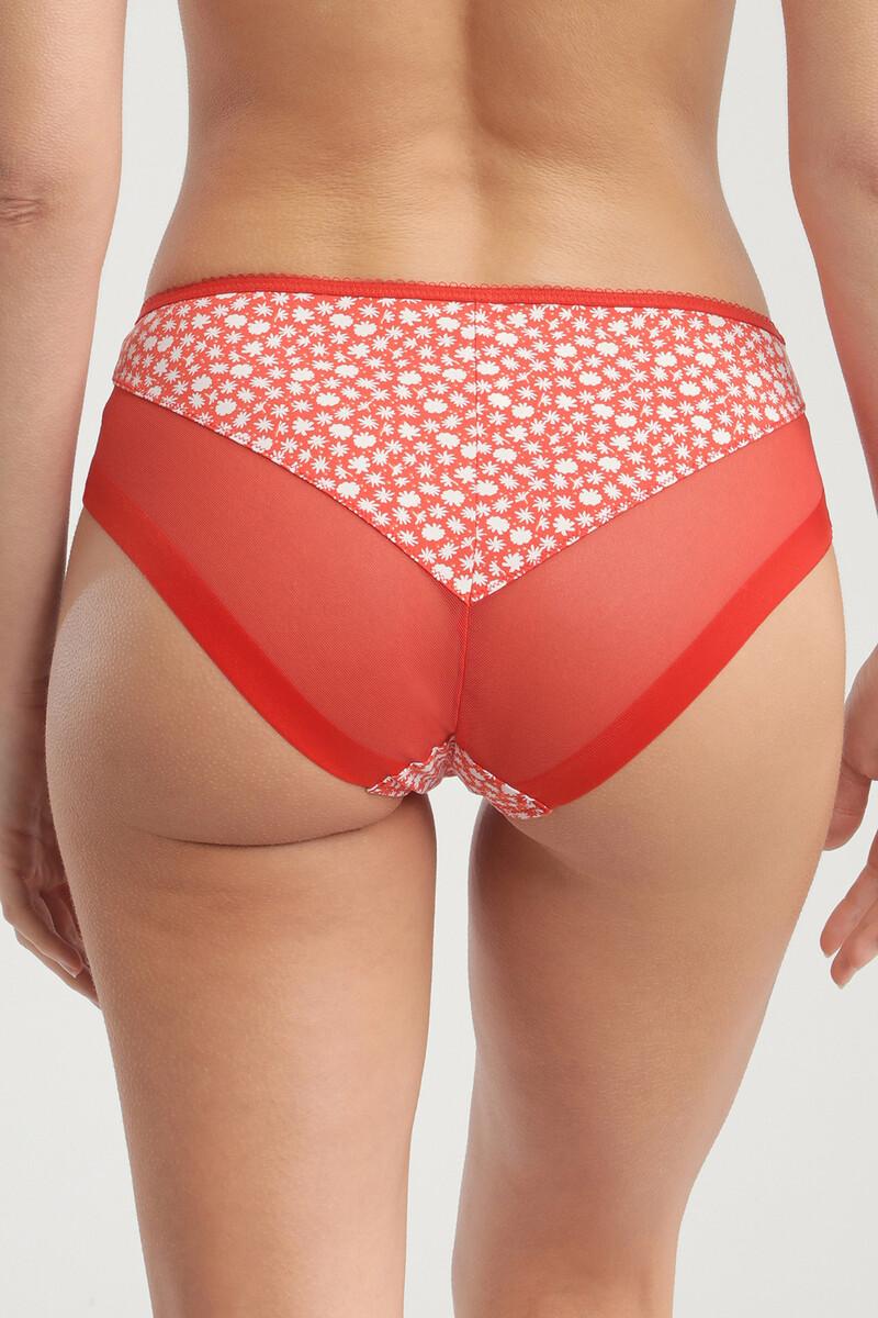 Women'secret Braga Clásica De Suave Microfibra Y Detalles En Malla