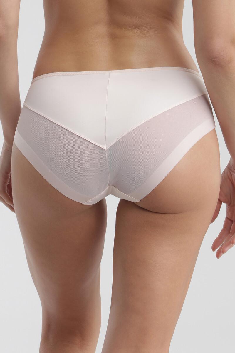 Women'secret Braga Clásica De Suave Microfibra Y Detalles En Malla