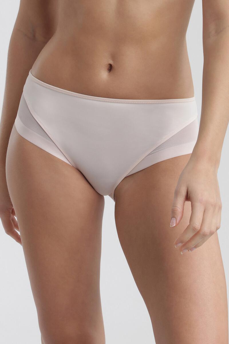 women'secret Braga clásica de suave microfibra y detalles en malla