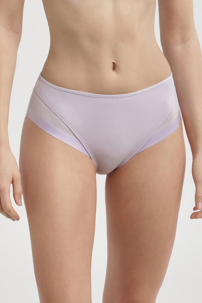 women'secret Braga clásica de suave microfibra y detalles en malla