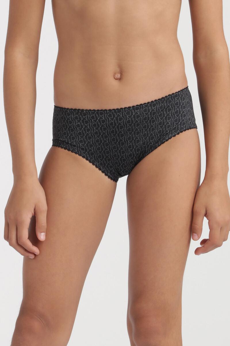 women'secret Braga de niña de microfibra con estampado de logotipo