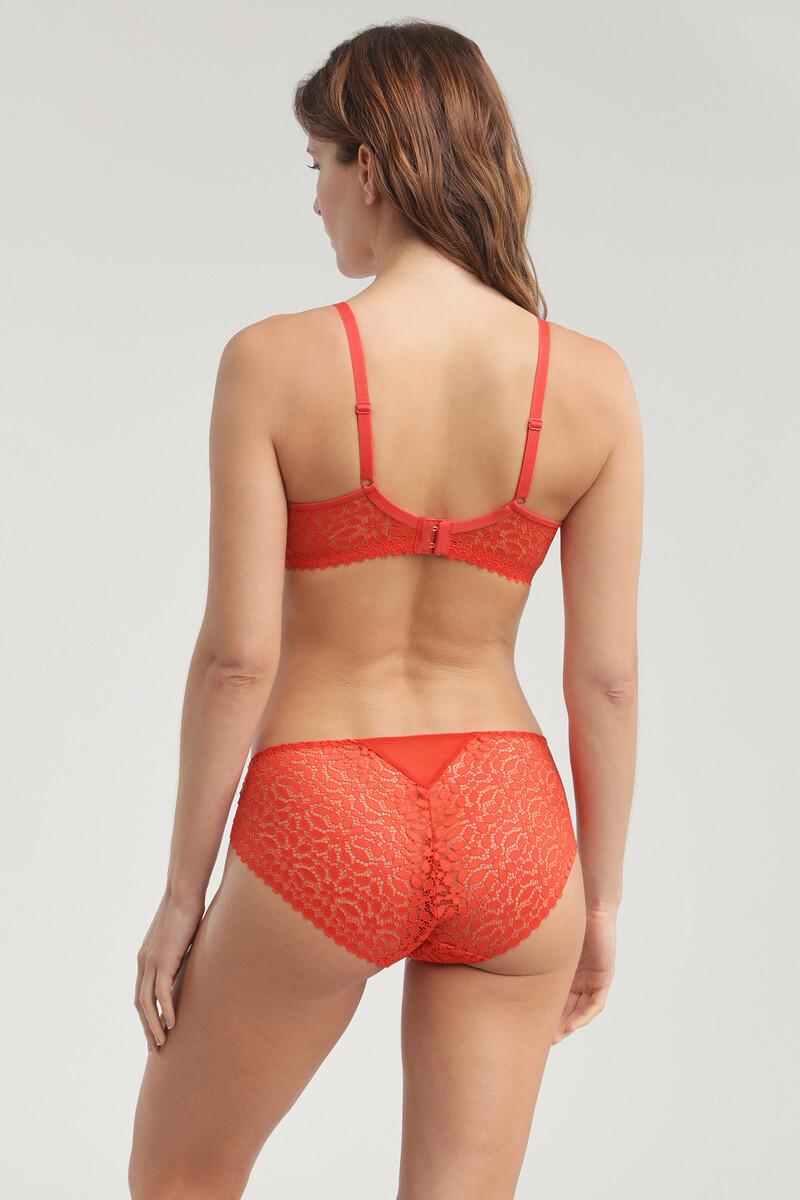 Women'secret Braga Invisible De Encaje Floral Daily Dentelle