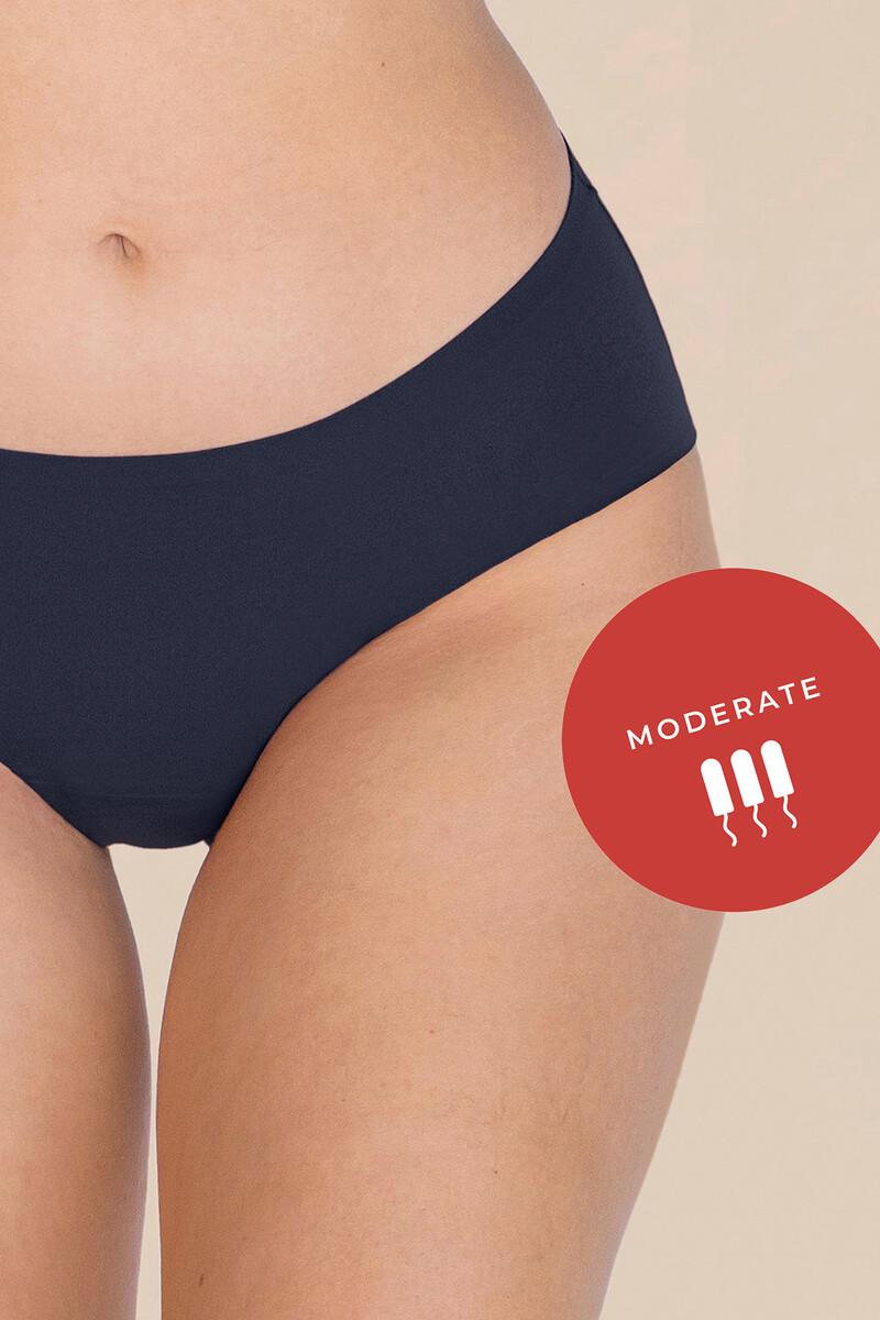 Women'secret Braga Menstrual Clásica Azul – Absorción Media