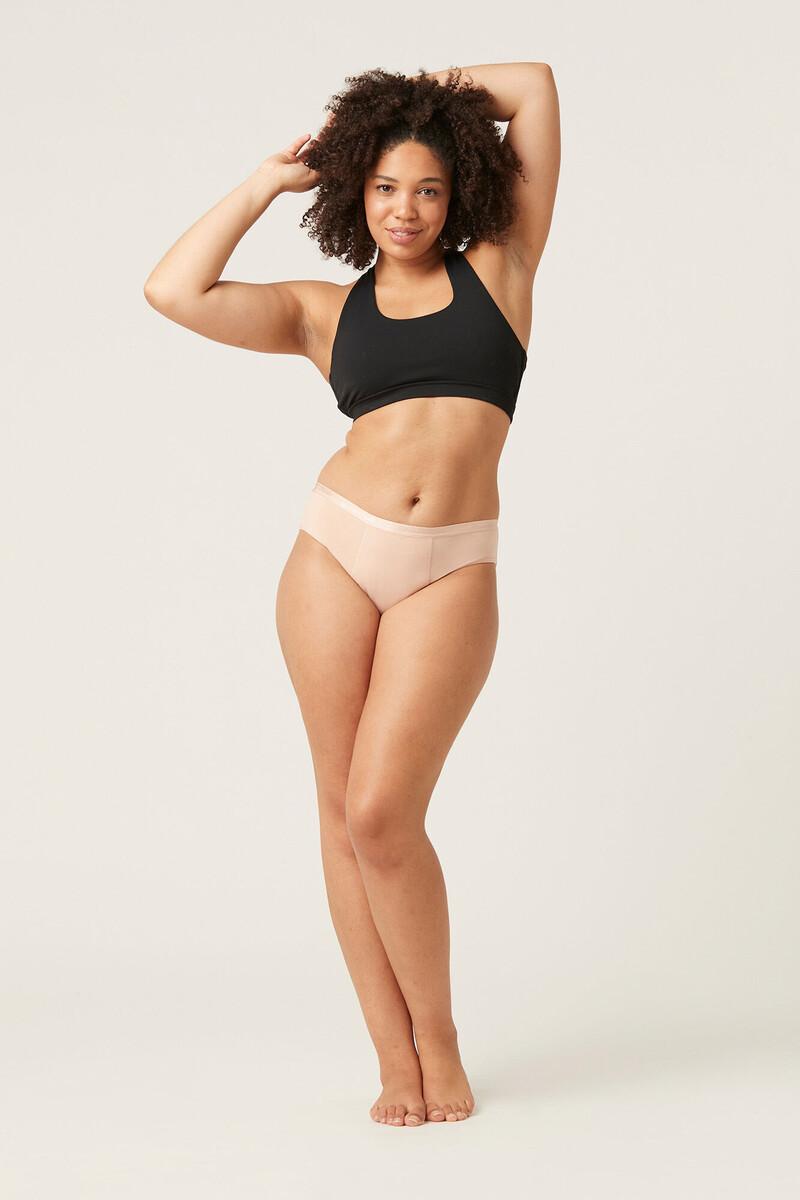 women'secret Braga menstrual clásica bambú negra absorción maxi