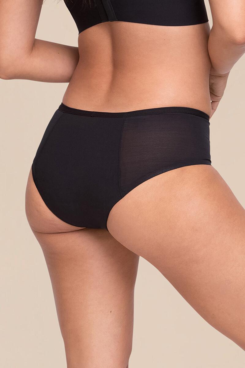 Women'secret Braga Menstrual Con Malla Negra – Absorción Fuerte
