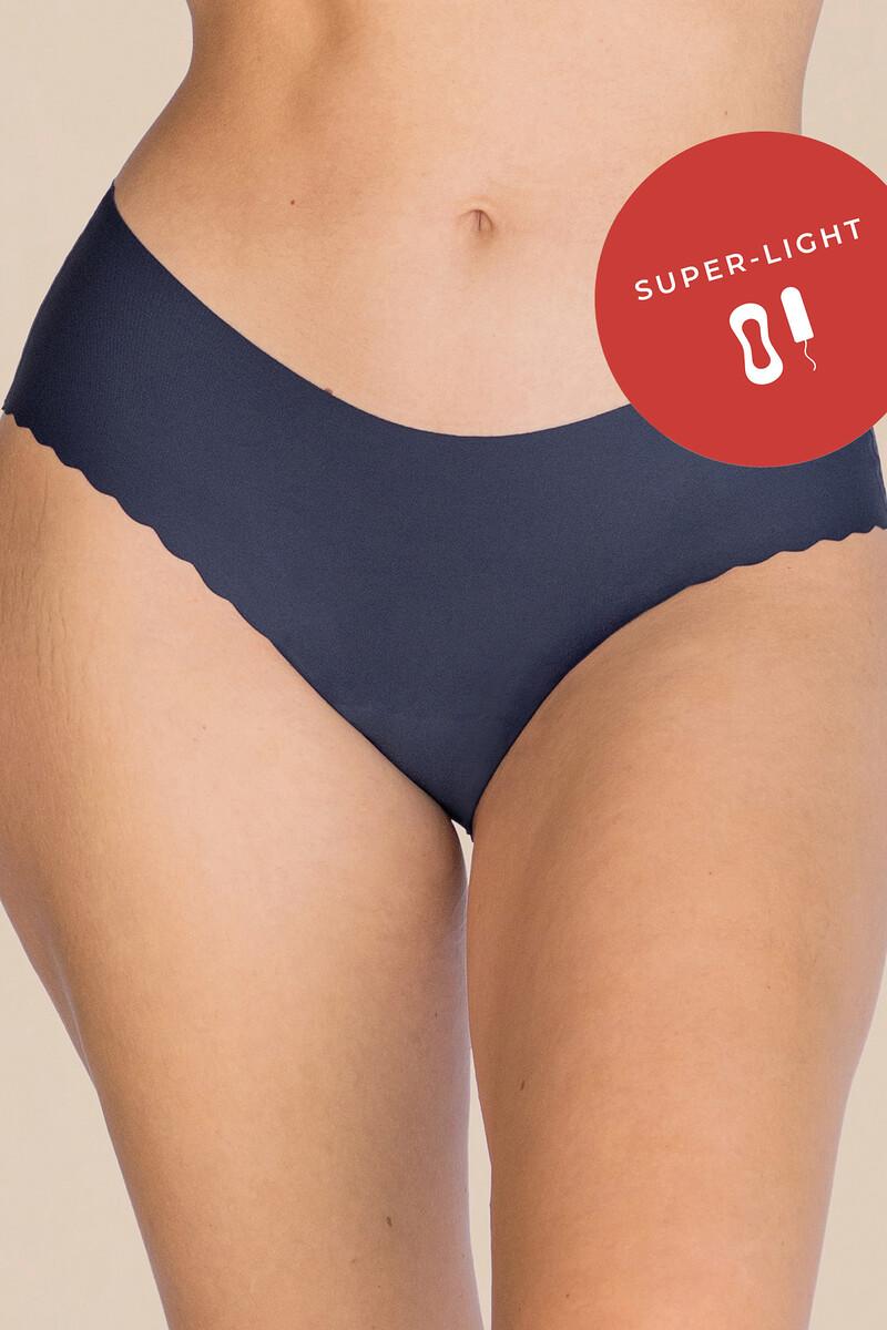 Women'secret Braga Menstrual Everyday Azul – Absorción Súper Ligera
