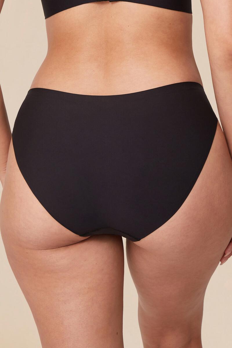 Women'secret Braga Menstrual Everyday Bikini Negra – Absorción Super Ligera