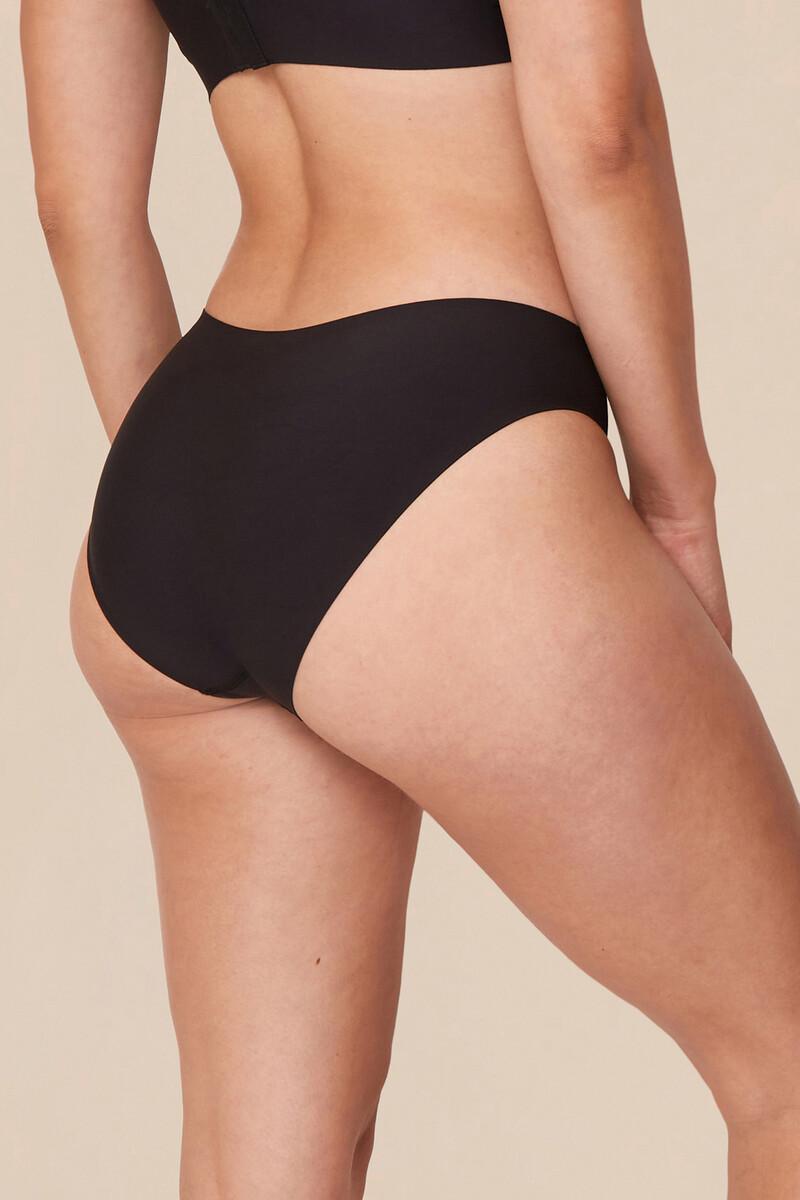Women'secret Braga Menstrual Everyday Bikini Negra – Absorción Super Ligera