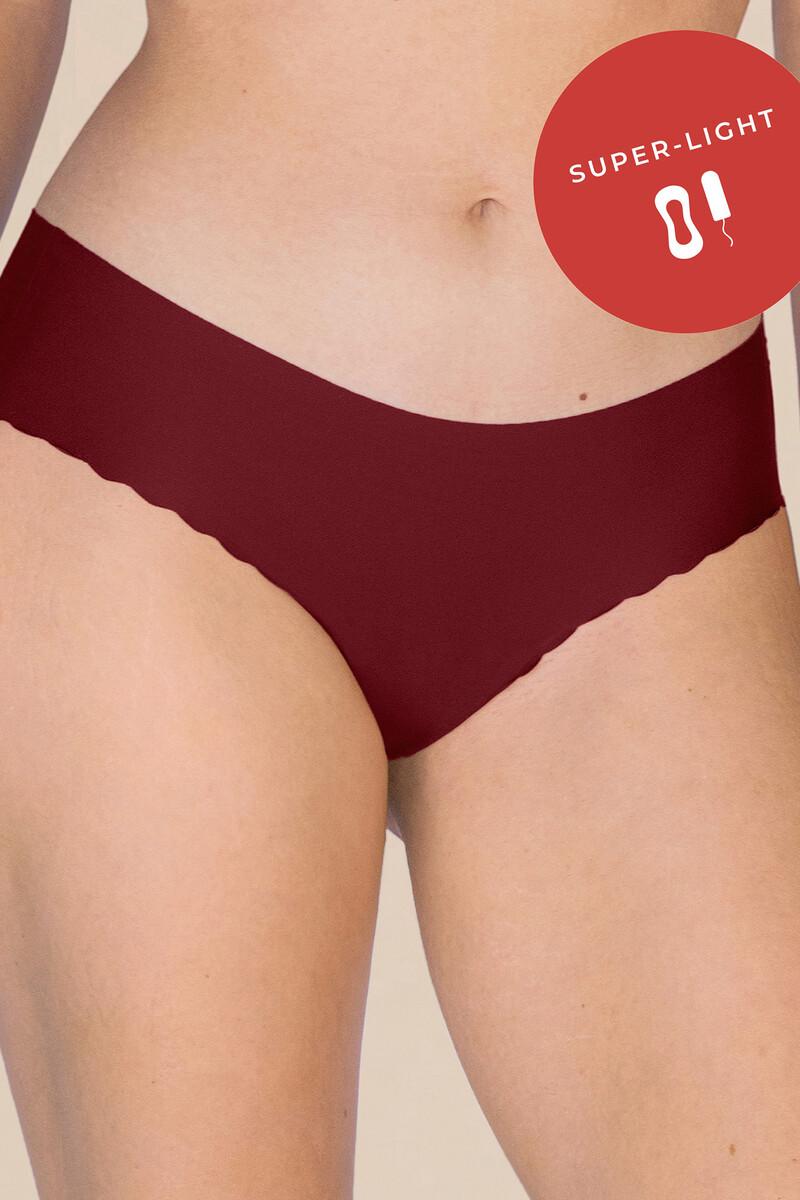 Women'secret Braga Menstrual Everyday Vino – Absorción Súper Ligera