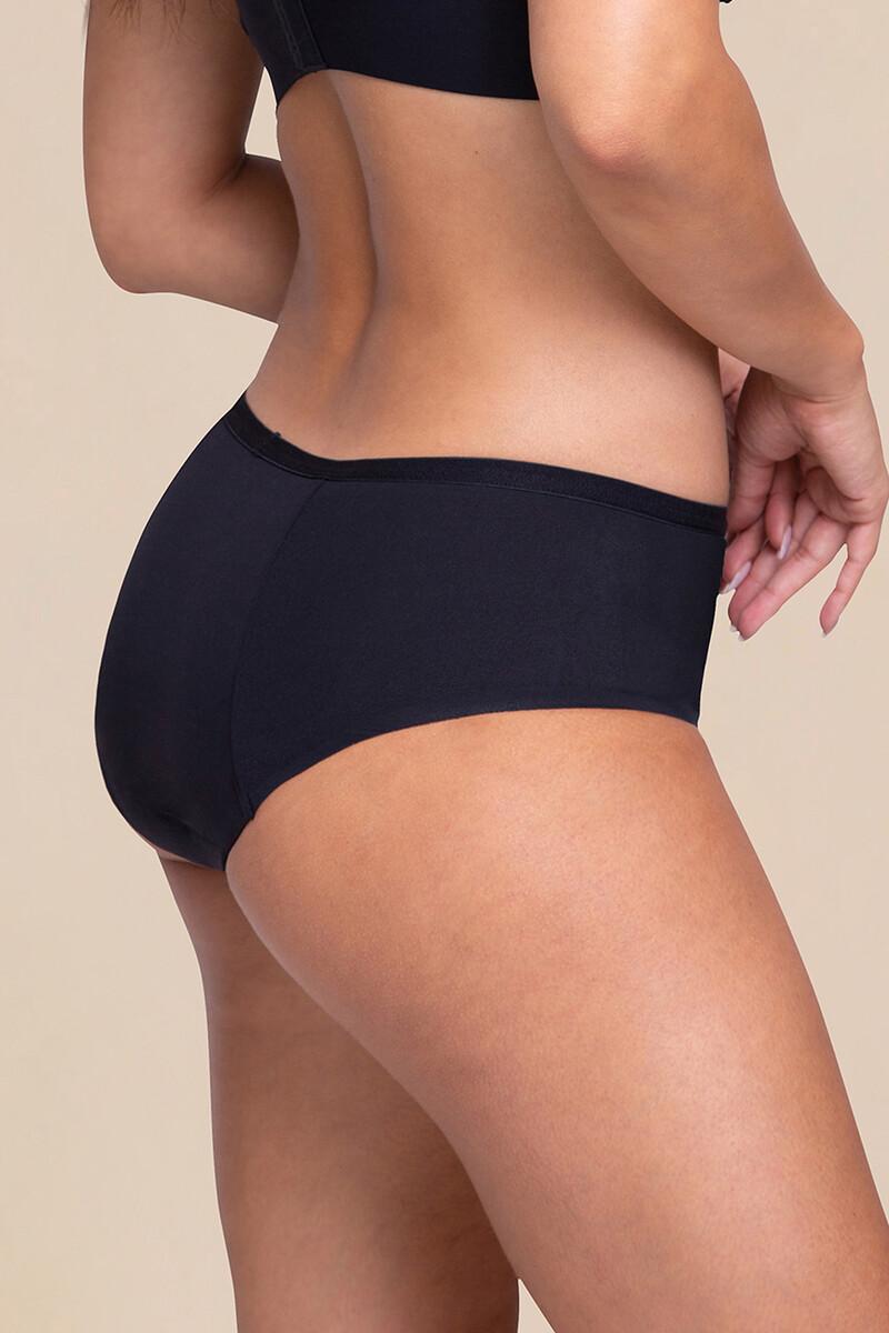 Women'secret Braga Menstrual Hipster Negra – Absorción Súper Fuerte