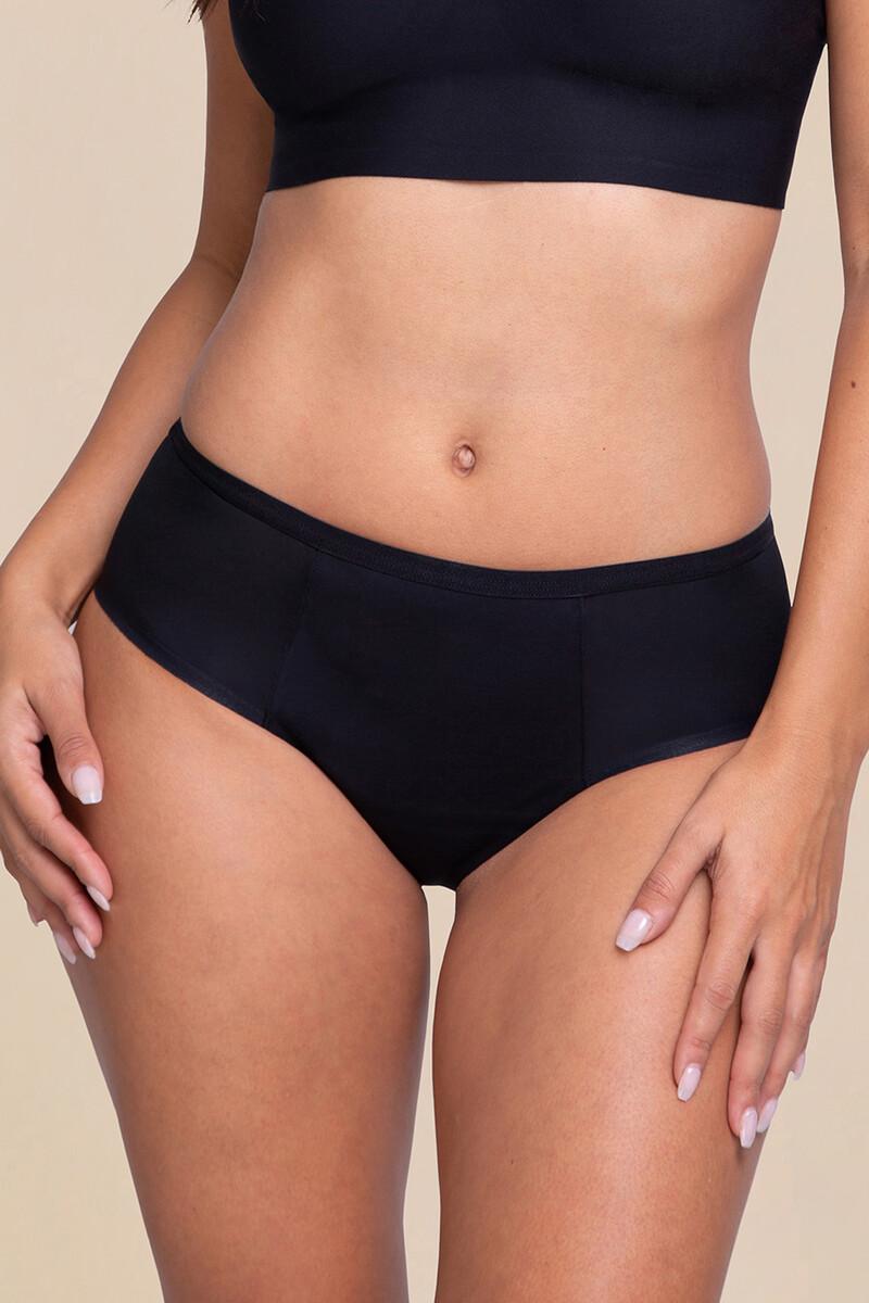 Women'secret Braga Menstrual Hipster Negra – Absorción Súper Fuerte