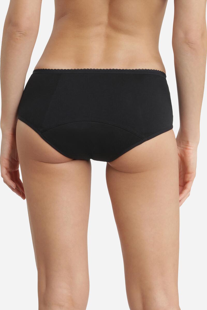 Women'secret Braga Menstrual Lavable Flujo Abundante Tipo Bóxer Dim Protect