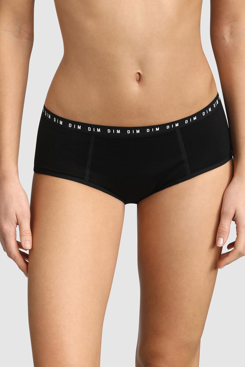 women'secret Braga menstrual lavable flujo abundante tipo bóxer Dim Protect
