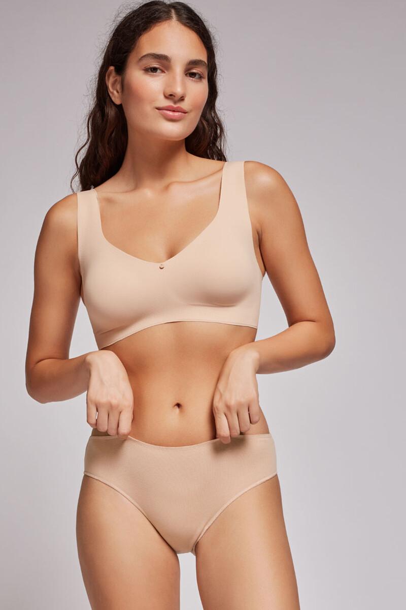 women'secret Braguita midi con galón de encaje y camales