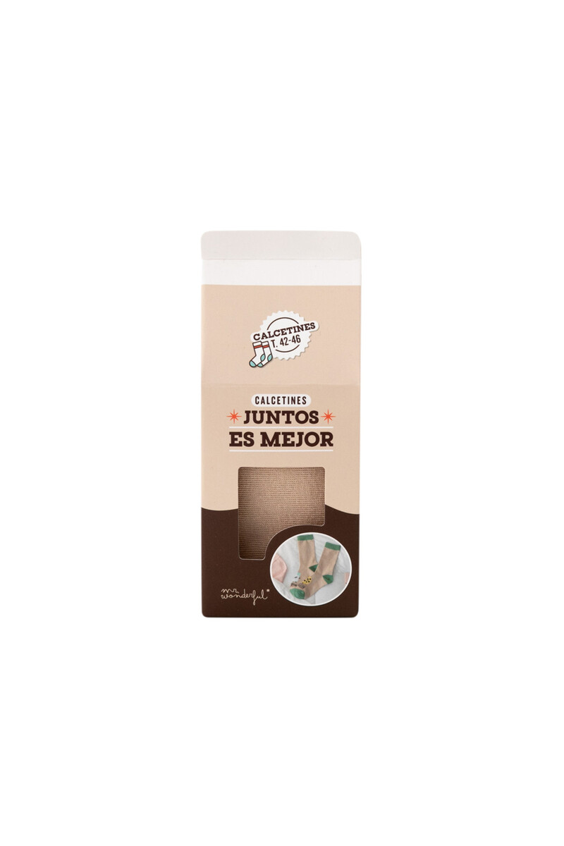 Women'secret Calcetines Galleta Y Vaso De Leche - Juntos Es Mejor