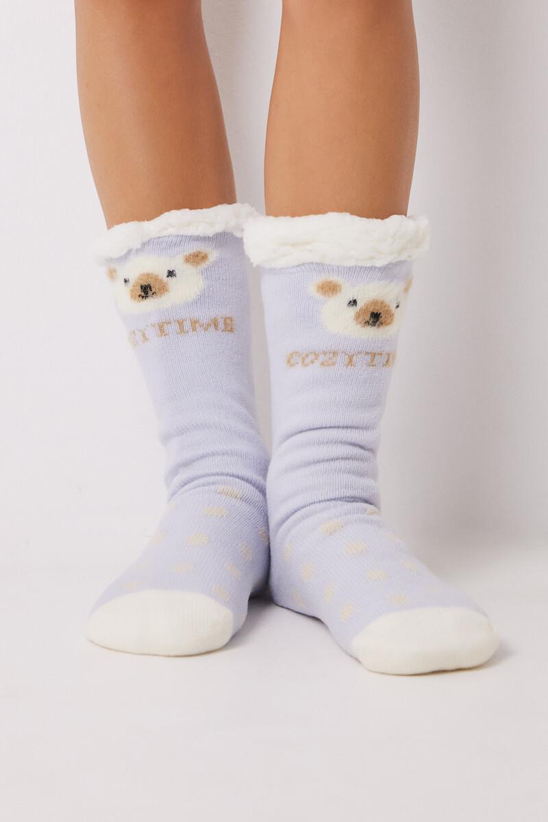 Women'secret Calcetines Tricot Borreguito “Cozy Time”
