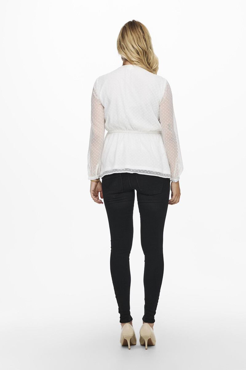 Women'secret Camisa Premamá De Encaje Mangas Anchas